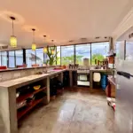 Photograph of the chef's kitchen on the third floor of Saralya House in Siem Reap, Cambodia